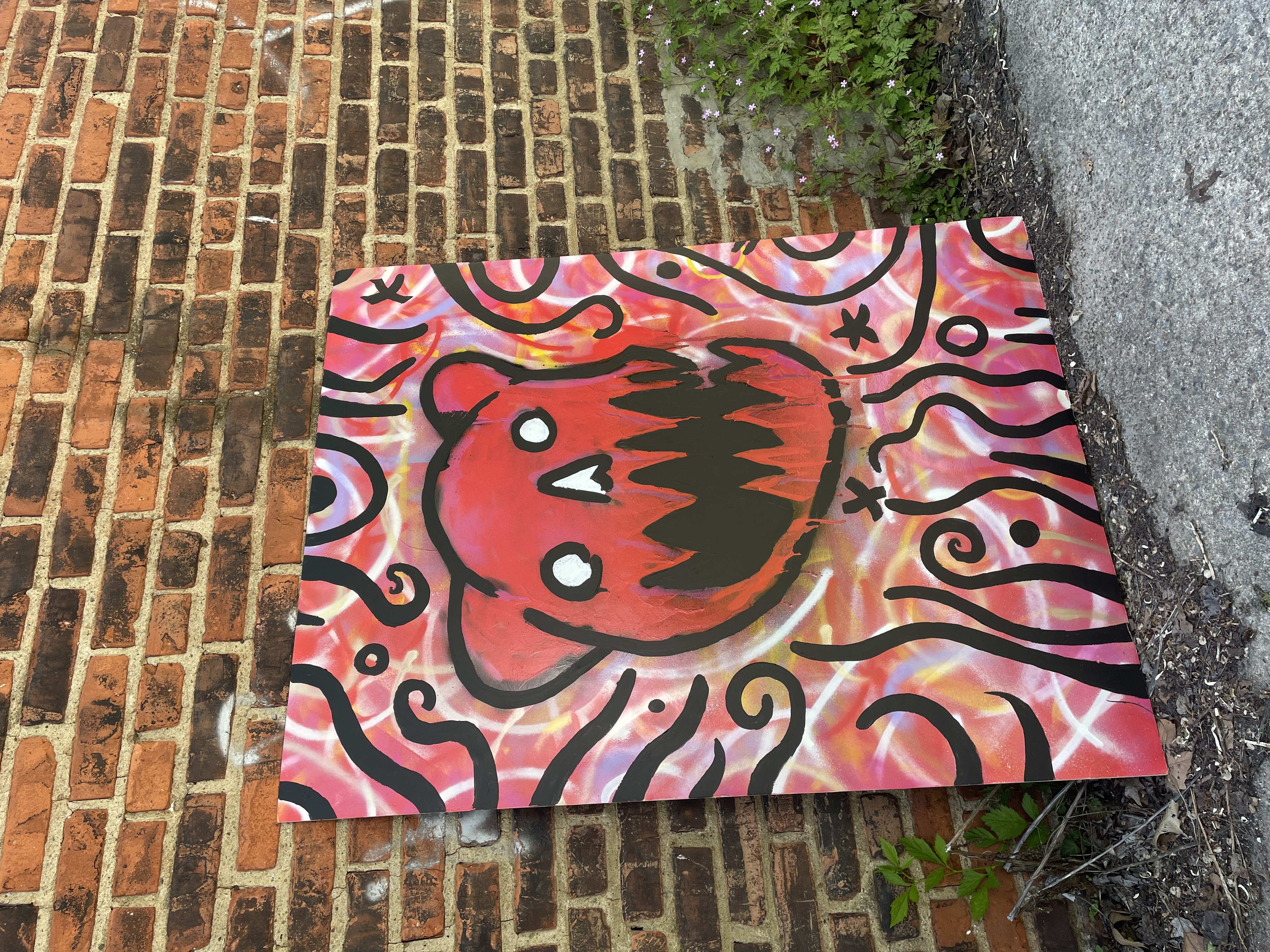 Evil Abstract Bear